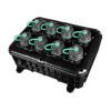 Industrial 8-port unmanaged IP67 Ethernet switch (RoHS), Includes 4SASO-0001 (IP67 RJ-45 Plug) x 8, 4SASO-0004 (Cap with Tether) x 8 and 4SIO1K0000016 (IP67 Power Plug) x 1ICP DAS